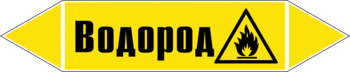 Маркировка трубопровода "водород" (пленка, 252х52 мм) - Маркировка трубопроводов - Маркировки трубопроводов "ГАЗ" - ohrana.inoy.org