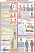 ПС02 Оказание первой помощи пострадавшим (пластик, А2, 6 листов) - Плакаты - Медицинская помощь - ohrana.inoy.org